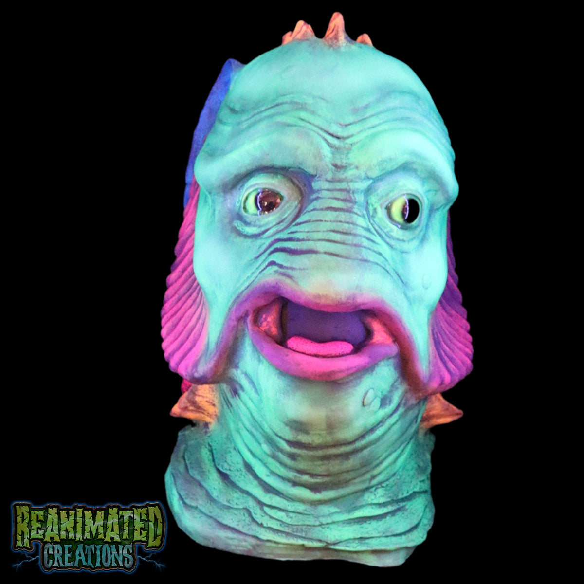 Creature From The Trailer Park Lagoon (Blacklight) Display Mask