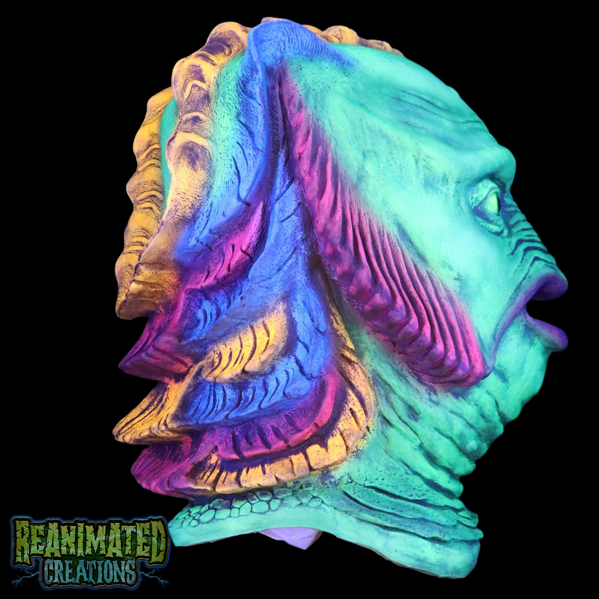 Creature From The Trailer Park Lagoon (Blacklight) Display Mask